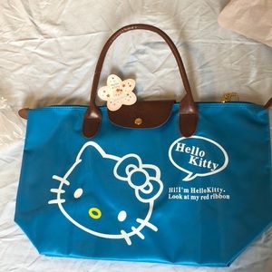 NIP Cerulean Blue Hello Kitty Tote 💙